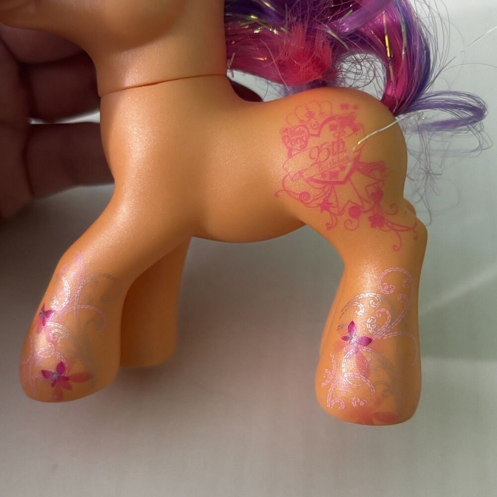 My Little Pony G3 MLP Scootaloo 25th Anniversary Edition 2007 China Bait - Picture 5 of 7